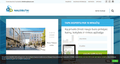 Desktop Screenshot of naujibutai.com